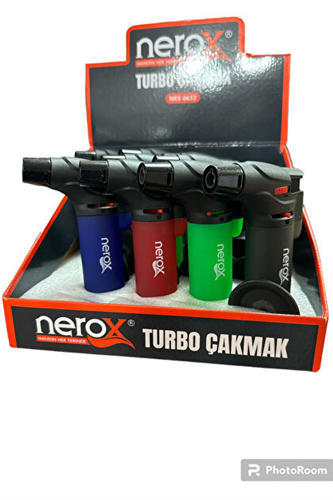 NEROX TURBO ÇAKMAK RENKLİ ŞEFFAF  PK:12  KL:144